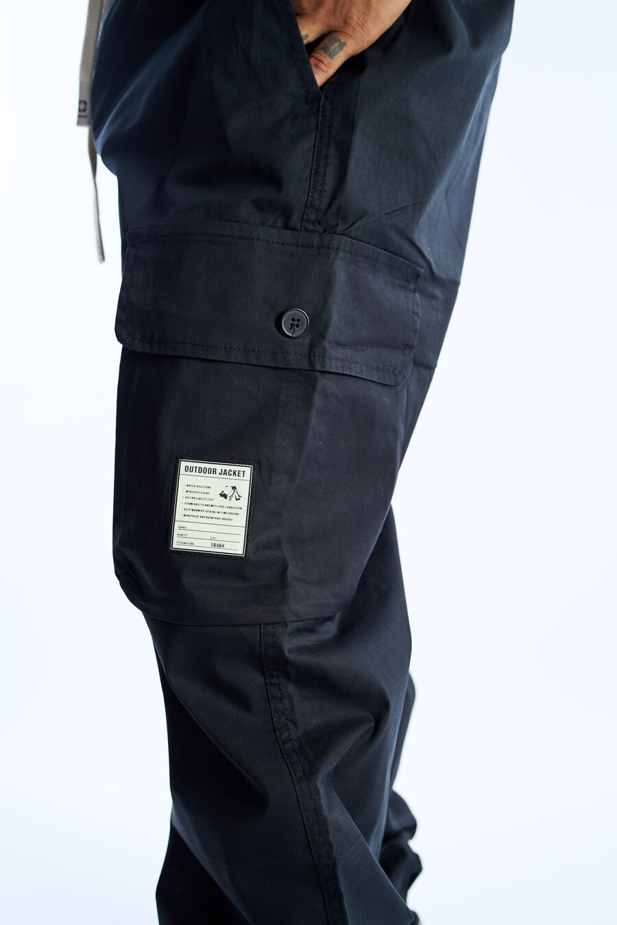 7 Shores Black Charcoal Chase Bottoms
