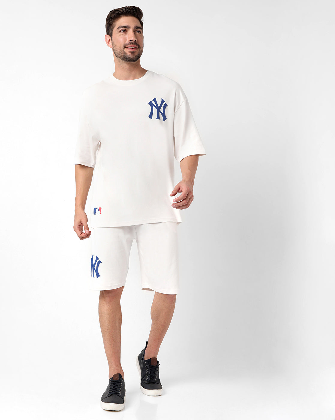 Off-White NY Drop Shoulder Basketball Co-ords