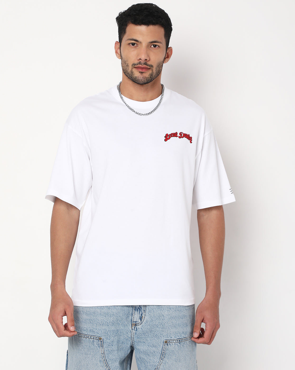 Local Dealer Amsterdam- White Oversized T-Shirt