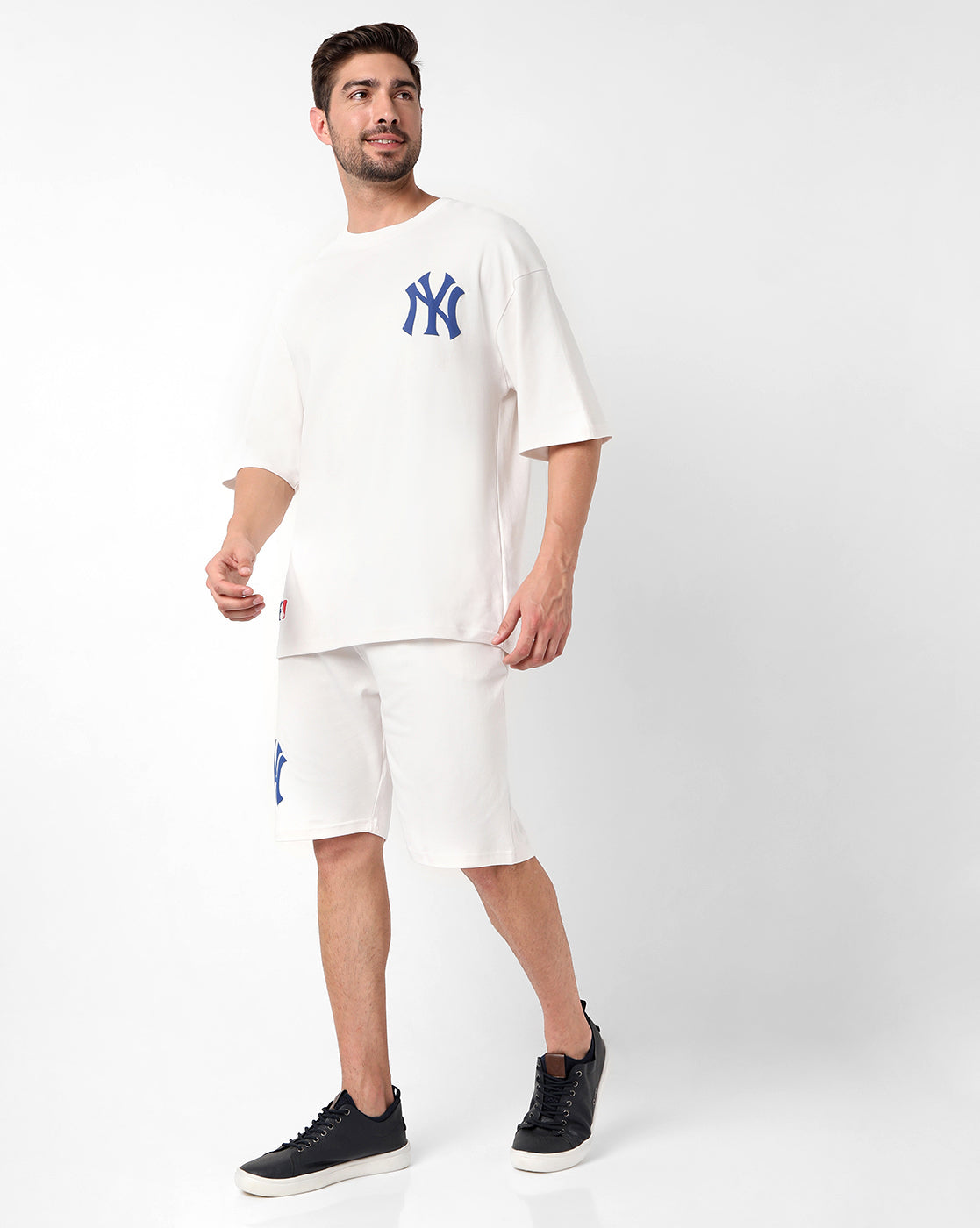 Off-White NY Drop Shoulder Basketball Co-ords