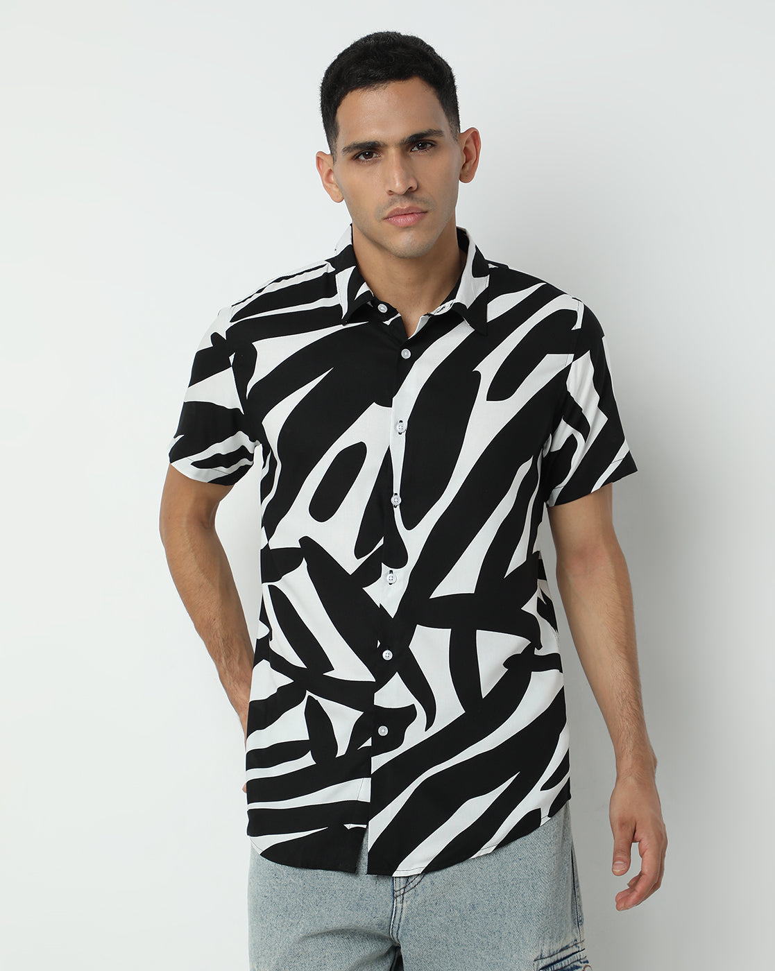 Buy Rayon Fabric Printed Shirts for Men's Online in India